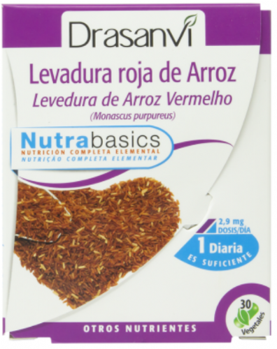 Levadura roja de arroz 30 caps.drasanvi