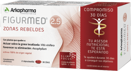 Figurmed 2.5 zonas rebeldes (60 caps)