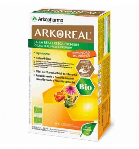 Jalea real arko inmunidad 20 ampollas