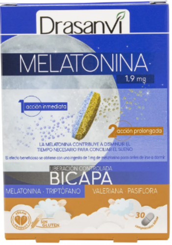 Drasanvi melatonina bicapa 30 comp