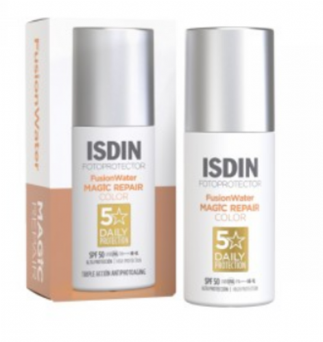 Isdin fotoultra age repair color spf 50 (1 envase 50 ml)