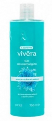 Acofarma vivera gel algas/colageno marino (1 envase 750 ml)