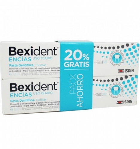 Bexident encias pasta duplo 125+125ml