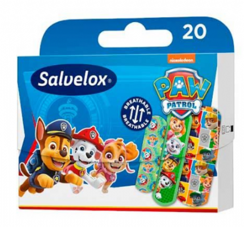 Salvelox tiritas patrulla canina 20un