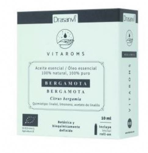 Aceite esencial bergamota bio vitaroms drasanvi (1 envase 10 ml)