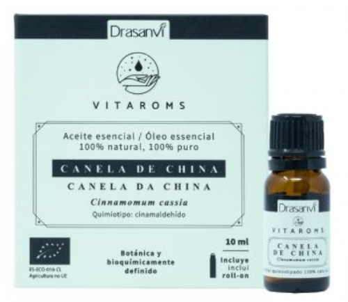 Aceite esencial canela de china bio vitaroms drasanvi (1 envase 10 ml)