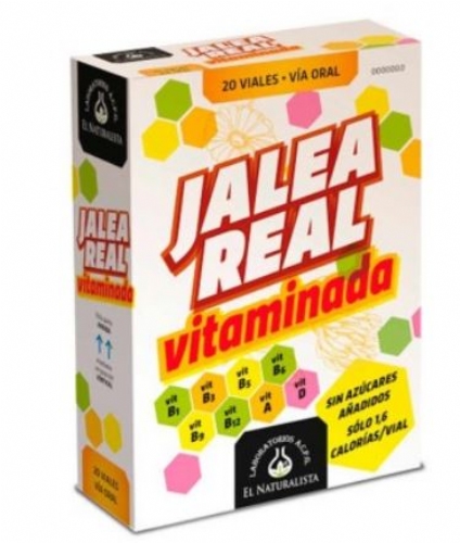 Jalea real vitaminada el naturalista (20 viales)