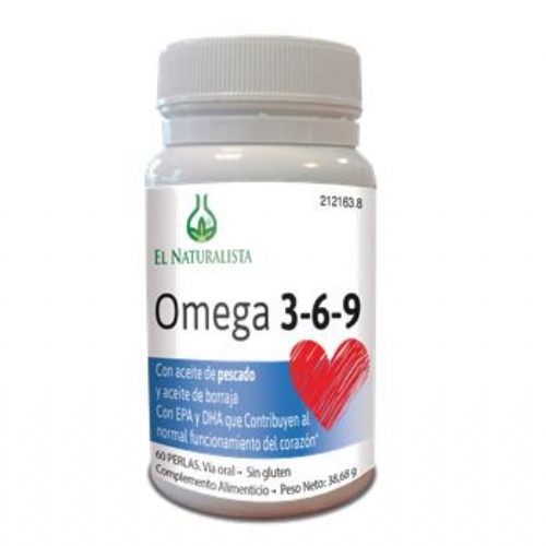 Omega 3,6,9 el naturalista (60 perlas)