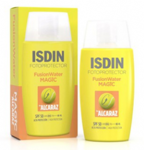 Isdin fusion water magic alcaraz spf50 5