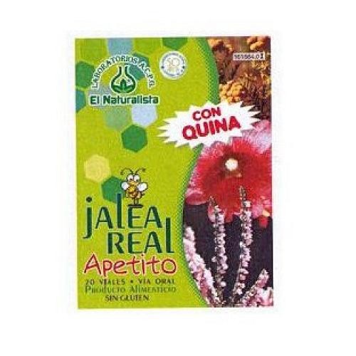 JALEA REAL INFANTIL APETITO EL NATURALISTA (100 MG 20 VIALES)