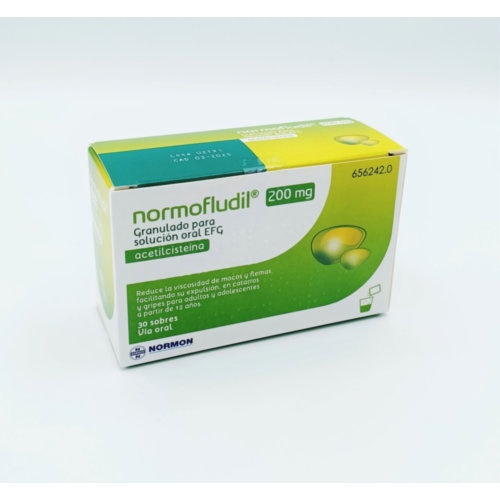 NORMOFLUDIL 200 MG GRANULADO PARA SOLUCION ORAL EFG , 30 sobres