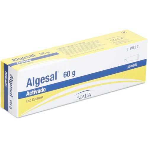 ALGESAL ACTIVADO 10 MG/G + 100 MG/G POMADA, 1 tubo de 60 g