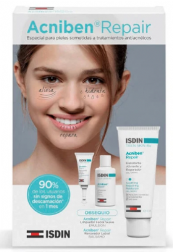ACNIBEN REPAIR HIDRATANTE REPARADOR Y ALIVIADOR - ISDIN TEEN SKIN RX (GEL CREMA 40 ML)