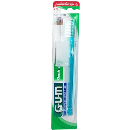 CEPILLO DENTAL ADULTO - GUM 311 COMPACTO (TEXT NORMAL)