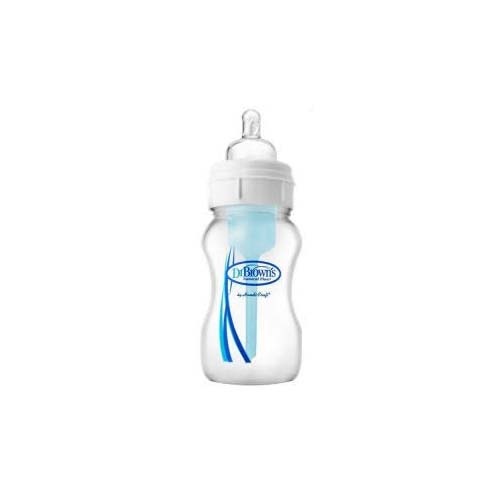 Biberon boca ancha pp options+ - dr brown`s natural flow (tetina nivel 2 270 ml)