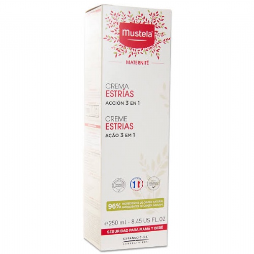 MUSTELA 9 MESES ANTIESTRIAS DOBLE ACCION (250 ML)