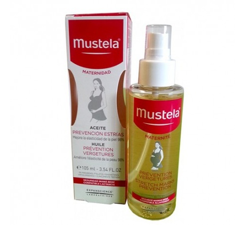 MUSTELA 9 MESES ACEITE ESTRIAS (SPRAY 105 ML + ESTUCHE)