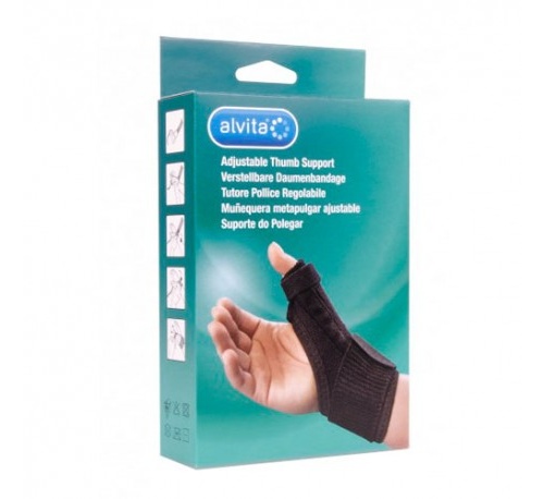 MUÑEQUERA METAPULGAR - ALVITA AJUSTABLE (T- 2)