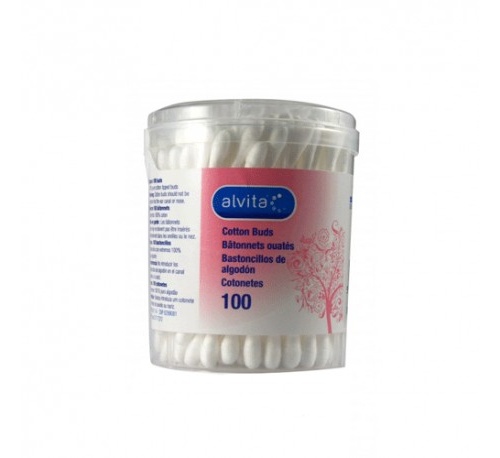 ALVITA BASTONCILLOS OIDOS (100 U)