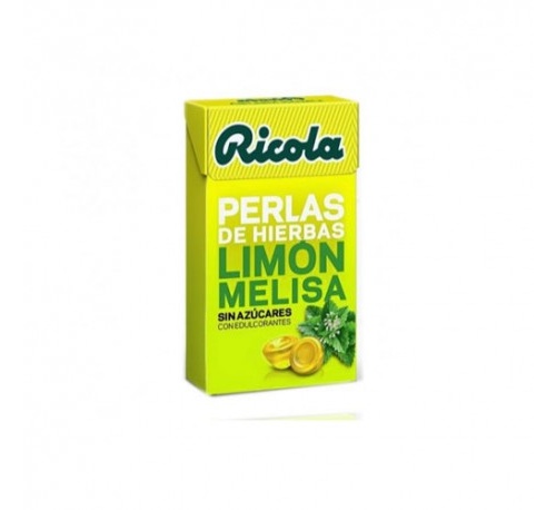 Perlas ricola limon melisa