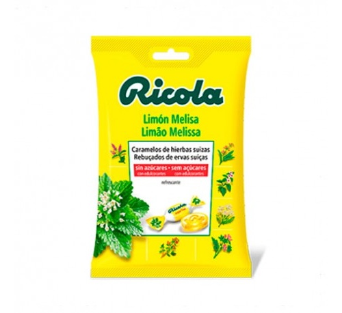 Ricola caramelos sin azucar (limon bolsa  70 g)