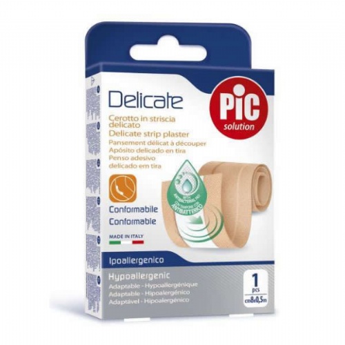 PIC DELICATE TNT ANTIBACTERIANO - APOSITO ADHESIVO (PIEL 6 X 50 CM)