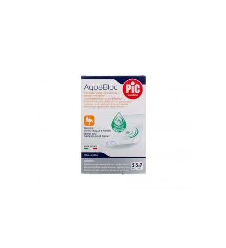 PIC AQUABLOC POST OP ANTIBACTERIANO - APOSITO ESTERIL (5 X 7 CM 5 APOSITOS)