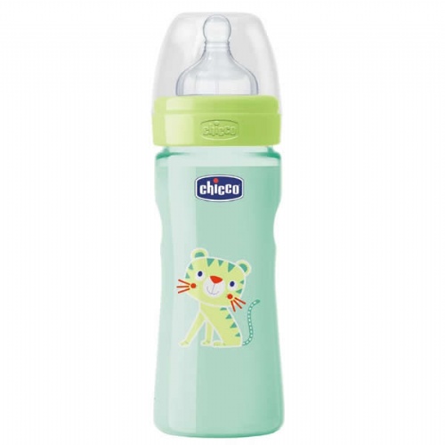 BIBERON PP T SILICONA - CHICCO FISIOLOGICO FLUJO MEDIO (2M+ 250 ML UNISEX)