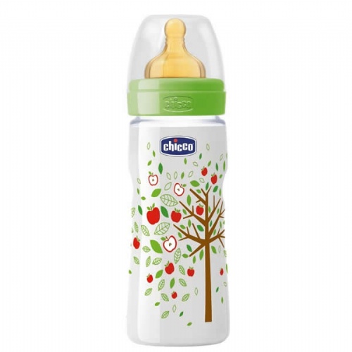 BIBERON PP T CAUCHO - CHICCO FLUJO RAPIDO (4M+ 330 ML UNISEX)