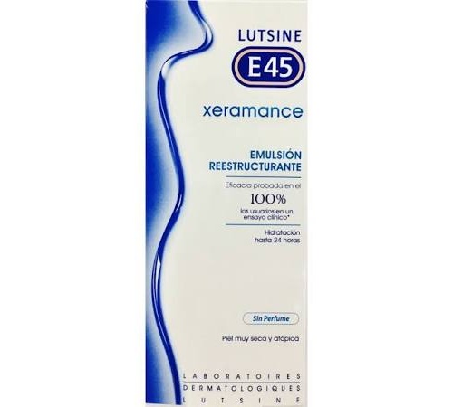 E45 lutsine xeramance emulsion reestructurante (sin perfume 400 ml)