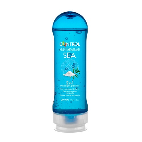Control mediterranean sea - 2 in 1 massaje & pleasure (gel 200 ml)