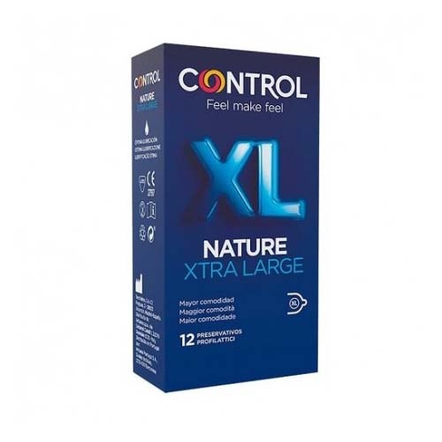 CONTROL ADAPTA XL - PRESERVATIVOS (12 U)