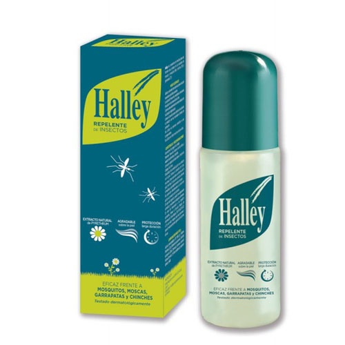 Halley - repelente de insectos (1 envase 100 ml)