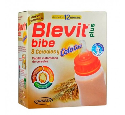 Blevit plus bibe 8 cereales y colacao (polvo 600 g)