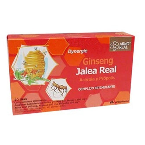 ARKOREAL JALEA REAL + GINSENG (15 ML 20 AMP)