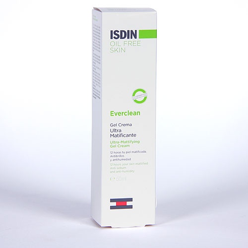 Everclean isdin oil free skin gel crema - ultramatificante (50 ml)