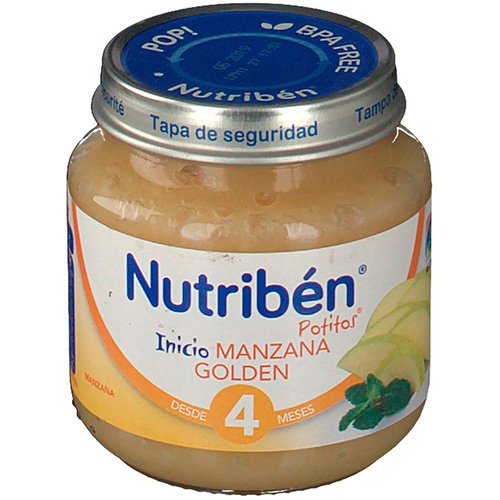 NUTRIBEN MANZANA GOLDEN (POTITO INICIO 130 G)