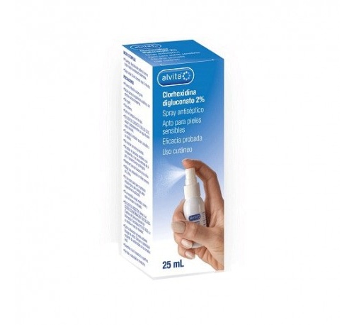 ALVITA CLORHEXIDINA DIGLUCONATO 2% SPRAY - ANTISEPTICO (25 ML)