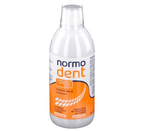 NORMODENT CLORHEXIDINA 0.12% COLUTORIO (500 ML)