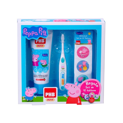 PACK PHB PETIT GEL DENTIFRICO INFANTIL + CEPILLO (C/ REGALO PEPPA)