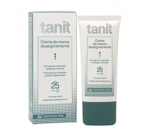 Tanit crema de manos despigmentante spf 25 (50 ml)
