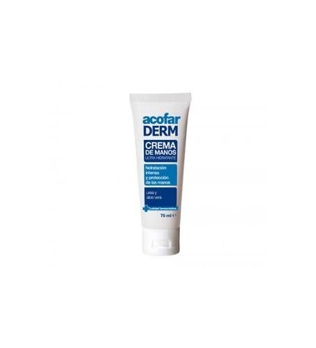 Acofarderm crema manos ultrahidratante 6% urea (75 ml)