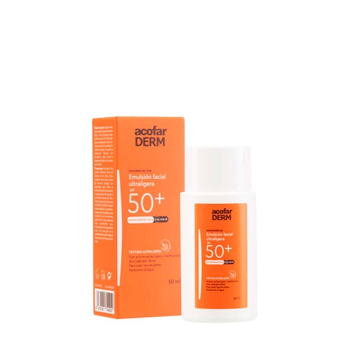Acofarderm spf 50+ emulsion fluida facial (50 ml)