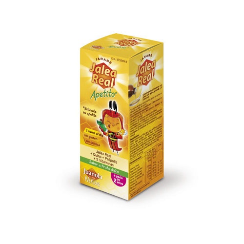 JUANOLA JALEA REAL NIÑOS APETITO JARABE (150 ML)