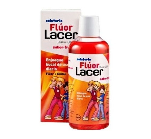 LACER COLUTORIO FLUOR DIARIO 0,05 % (FRESA 500 ML)