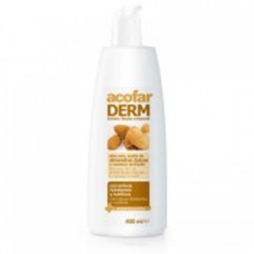ACOFARDERM LOCION CORPORAL ALOE VERA - ACEITE DE ALMENDRAS DULCES Y MANTECA DE KARITE (400 ML)
