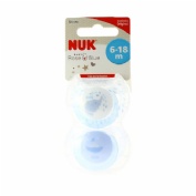 CHUPETE SILICONA - NUKETE (SIN ANILLA T-2 2 U BLUE)