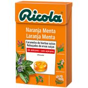 Ricola caramelos naranja menta 50g