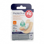 PIC PROTECTIVE CON BACTERICIDA - APOSITO ADHESIVO (SURTIDO  20 U)