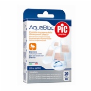 PIC AQUABLOC CON BACTERICIDA - APOSITO ADHESIVO (SURTIDO 20 U)